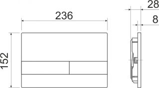 Комплект с инсталляцией Ceramica Nova CN3001_1002W_1000 унитаз Play CN3001 крышка-сиденье с микролифтом и инсталляция Envision CN1002W с белой матовой кнопкой смыва Flat